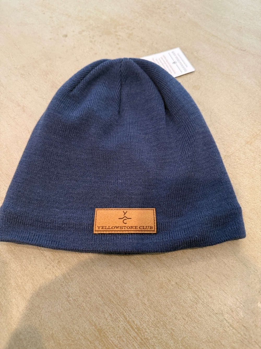 Men's Navy Knit Beanie by Locale